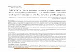 Murcia (España) MOOCs, una visión crítica y una alterna ... · c i alz d os(Ab rwyK ng , 198;N kI .T euhH 5 S t4 W ) p énfasis en la distinta naturaleza que tiene el conocimiento
