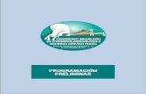 PROGRAMACIÓN PRELIMINAR - evecon.com.br · 8:00 - 8:45 Panel - Rinología 3/11/217 Antibióticos en rinosinusitis agudas y crónicas Cuando usar Que usar Antibioticoterapia a largo