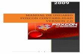MANUAL DE USUARIO FOXCON CONTABILIDAD VERSION 2foxcontecnologias.net/MANUAL_FOXCON_CONTABILIDAD.pdf · 2. QUE ES FOXCON - MODULO CONTABILIDAD? FOXCON es una herramienta integral que