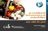 La contribució dels mercats a la sostenibilitat: una visió ... · Font: Dades de l’Agència de Residus de Catalunya-DMAH Generació de resiuds a Catalunya. Dades any 2006 Residus