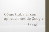 Cómo trabajar con aplicaciones de Google - sausd.us Spanish... · Un lugar para guardar, crear, ver y compartir sus documentos. ¿Qué es Google Docs? Crear cartas, currículum vitae,