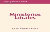 MINISTERIOS LAICALES LIBRO 2018 - diocesisplasencia.org · (catequista, animador litúrgico...), y la pluralidad de “servicios” que realizan numerosos miembros del pueblo de Dios