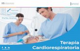 Terapia Cardiorespiratoria · los cuidados respiratorios de los pacientes, y que a su vez, actúen como agentes de prevención de factores de riesgo; además, que sean capaces de