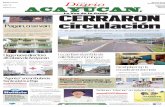 NÚMERO 4479 México CERRARON Pagan, o se van circulacióndiarioacayucan.com/hemeroteca/2014-10-21.pdf · dice el comandante de la Academia de Policía. Una Fuerza Civil que reforzará