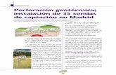 Geotermia Perforación geotérmica; instalación de 35 sondas ...huette.casagrandegroup.com/wp-content/uploads/2015/11/26082010___Obras... · 100 metros aproximadamente en las cuales