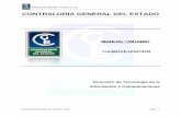 CONTRALORÍA GENERAL DEL ESTADO 012 - CG... · MANUAL DE USUARIO –CGEMOVILIZACION Contraloría General del Estado, 2014 Pág. 4 1.2 FUNDAMENTO Este manual le guiará paso a paso