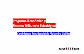 Programa Económico y Sistema Tributario Estratégicof3n_Alvaro_Gallegos... · Factores externos ... •El propósito es avanzar hacia un sistema tributario que genere los recursos