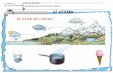 L’ AIGUAdidacticaescola.com/wp-content/uploads/2016/02/LAIGUA-E.INFANTIL-I... · l’ aigua taller d’experiments hem mesclat aigua amb fang i l’hem deixat reposar. l’aigua