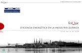 Eficiencia energética en la industria químicacontenidos.ceoe.es/resources/image/presentacion_feique_2014_03_18.pdf · eficiencia energÉtica en el sector químico 02 generador de