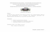 UNIVERSIDAD NACIONAL AUTONOMA DE NICARAGUA …repositorio.unan.edu.ni/4298/1/17778.pdf · utilizando como instrumento encuestas estructuradas con preguntas cerradas. Muestra y universo