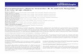Dermatología DOMINICANA DErevistadominicanadedermatologia.com/wp-content/uploads/2013/09/p6-11... · Las variantes de la micosis fungoide son: micosis fungoide foliculotropa, cutis