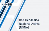 Red Geodésica Nacional Activa (RGNA) · Los datos Rinex del GNSS y las coordenadas de la RGNA, proveen al usuario puntos de referencia para determinar mediante un software comercial