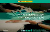 MARCO COMÚN DE COMPETENCIA DIGITAL DOCENTE OCTUbre …aprende.intef.es/sites/default/files/2018-05/2017_1020_Marco-Común-de... · Figura 1 - Niveles competenciales El Marco Común