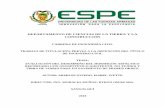 DEPARTAMENTO DE CIENCIAS DE LA TIERRA Y LA …repositorio.espe.edu.ec/bitstream/21000/14902/1/T-ESPE... · 2018-09-16 · departamento de ciencias de la tierra y la construcciÓn