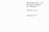 Introducción a la fenomenología de Husserl A modo de homenaje a Wilhelm Szilasi Gerhard Funke La fenomenología de Husserl, que representa uno los movimientos intelectuales más