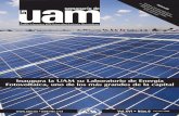 Inaugura la UAM su Laboratorio de Energía Fotovoltaica ... · El doctor José Lema Labadie, rector general de la UAM, aseveró que en un país de vaivenes donde las políticas cambian