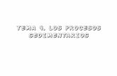TEMA 4. LOS PROCESOS SEDIMENTARIOSiesalfonsox.es/wp-content/uploads/2015/09/TEMA-4.-LOS-PROCESOS-SEDIMENTARIOS.pdfun medio (agua, viento, hielo), la deposición o precipitación y