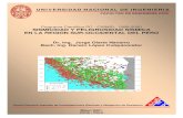 Programa Científico PC - CISMID, 1999-2000 SISMICIDAD Y ......La distribución espacial de los sismos muestra que en la zona de subducción, la actividad sísmica es continua desde
