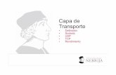 Capa de Transporte - Academia Cartagena99 · •Definición: • Proporcionar un servicio eficiente y fiable a los procesos de la capa de aplicación, utilizando los servicios de
