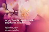 Juego y Familia: experiencias de intervención vinculartalentopsicologiauc.cl/fotos_html/Juego_Familia.pdf · Di Bártolo, 2016 •Cuando estas ... Año 2, Número 2, 2016. Terapia