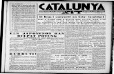 ovembre del 1937 ANY 1 NUMERO 226 'H El Bras I converlil ... Llibertaria/Catalunya/19371111.pdf · Catalunya ... ~ --~ • ~ • • • • ...