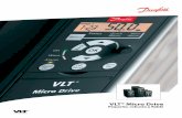 VLT® Micro Drive - Motronic · 2015-04-27 · • Compatible con software VLT® - Ahorro en tiempo de puesta en marcha Fiable El VLT® Micro Drive es un miembro más de la familia