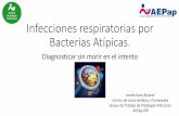 Infecciones respiratorias por Bacterias Atípicas. · 2019-05-27 · Infecciones respiratorias por Bacterias Atípicas. Diagnosticar sin morir en el intento Josefa Ares Alvarez Centro