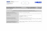 Evaluación Técnica ETA 16/0827 Europea de 18.04 · 1 2003/728/EC –Decisión de la Comisión publicada en el Diario Oficial de la Unión Europea (DOUE) L262/34 de 14/10/2003. 2