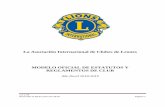 La Asociación Internacional de Clubes de Leones MODELO ... · LA-2 SP Revisado el 28 de junio de 2018 Página 2 Asociación Internacional de Clubes de Leones . PROPÓSITOS. ORGANIZAR,