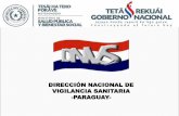 DIRECCIÓN NACIONAL DE VIGILANCIA SANITARIA -PARAGUAY-...Artículo 72 de la Constitución Nacional ―Del Control de Calidad. ... mecanismos de prevención de Riesgos para los profesionales