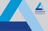 Adepac S.A. · Adepac S.A. Nuestra Empresa Antes de los años ‘90 Chile ya conocía los productos que han sido la columna vertebral en la historia de ADEPAC