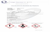 HOJA DE DATOS DE SEGURIDAD DEL PRODUCTOHOJA DE …omegaaleaciones.com/wp-content/uploads/2019/06/SP-MSDS-35-PbSb.pdf · de seguridad adecuado para evitar la contaminación del medio