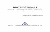 MMMMATEMÁTICAS IIII - ESAPesap.edu.co/portal//wp-content/uploads/2017/10/5-Matematicas-i.pdfDE LOS NUCLEOS TEMÁTICOS Y PROBLEMÁTICOS El plan de estudios del Programa de Administración