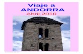 VIAJE ANDORRA 08,04,10 - WordPress.com · Imagen románica de la Mare de Déu imagen de Ntrª Srª xxxx Pila de agua bendita imagen central del retablo gótico Pila bautismal, con