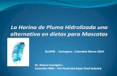 ALAPRE - Cartagena , Colombia Marzo 2014 · 2014-07-29 · Material y Metodo. Ensayos de Palatabilidad: Ensayo de dos comederos (4 dias). • 19 Perros adultos (3 a 10 años) de ambos