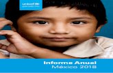 Informe Anual...INFORME ANUAL 2018 3 Situación de la infancia en México En México, hay 39.2 millones de niños, niñas y adolescentes: Fuente: 1 ENIM 2015 2 ENSANUT 2016 3 INEE,