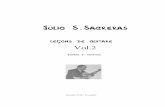 Sagreras Las Lecciones de Guitarra II Tab · 2018-12-09 · Etude No.3 Las Lecciones de Guitarra - Libro 2 Julio Salvador Sagreras (1879 - 1942) 5 9 13 1 3 1 0 1 3 1 0 4 3 7 5 5 8
