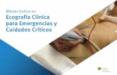 Máster Online en Ecografía Clínica para Emergencias y ......tratamiento y seguimiento de la patología cardiaca en el paciente pediátrico, y ... 3.6.2.lidad de la ecografía en