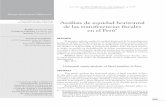 Análisis de equidad horizontal de las transferencias ... · heterogeneidad vertical y horizontal de las transferencias fiscales en el Perú, realizada por el autor para el Instituto