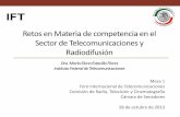 Presentación de PowerPoint - IFT · 2019-08-16 · Mandato en materia de Competencia Económica El IFT es la autoridad en materia de competencia económica de los sectores de radiodifusión