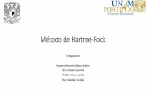 Método de Hartree-Fockdepa.fquim.unam.mx/amyd/archivero/trabajo5maestria_35287.pdf · 2018-10-01 · APROXIMACIÓN DE HARTREE-FOCK •Da una mejor aproximación en cuanto a la función