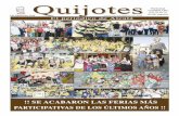 Quijotes, Noticias de Alcalá. T Septiembre / Tª Quincena. [] · 2018-09-01 · las peñas, que dieron voz al sentimiento de los más de 2.411 peñistas. Aranguren también ha destacado