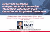 Desarrollo Nacional: la Importancia de Innovación, …nefflaw.com/press/InnovTecEduc _Chile3.pdfDesarrollo Nacional: la Importancia de Innovación, Tecnología, Educación y los Derechos