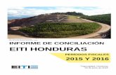 EITI HONDURAS...En este documento se presenta el tercer Informe de Conciliación de la Iniciativa para la Trasparencia de la Industria Extractiva en Honduras (EITI-HN) para los años