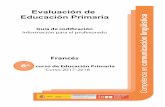 Evaluación de Educación Primaria comunicación lingüística · Evaluación de Educación Primaria (6º de EP) ÍTEM Nº: 6CFCO1103 Competencia en comunicación lingüística en