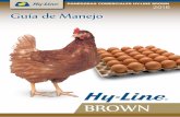 PONEDORAS COMERCIALES HY-LINE BROWN 2016 …2016 Guía de Manejo BROWN El potencial genético de las aves Comerciales Hy-Line Brown se puede alcanzar únicamente si se utilizan buenas