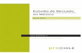 Estudio de Mercado en México · 2016-01-06 · ProChile | Información Comercial Estudio de Mercado Embutidos ‐ México 2011 Página 5 lonchas o se presenten en recipientes herméticos.