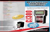 injectro.cominjectro.com/cj4_downloads/CJ300folleto.pdf · Lectura y borrado de códigos de falla de motor Chevrolet GM SPARK Motor I .21- • Leer DTC Borrar memoria Linea de datos