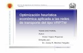 Optimización heurística económica aplicada a las redes de ...personales.upv.es/vyepesp/Presentaciones/PresentacionTesis.pdf · Resumen y conclusiones Aplicaciones de sistemas inteligentes