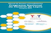 Manual de Normas y Procedimientos Programa Nacional de ... · al Enfermo de Lepra y Tuberculosis (DAHW), la Organización Panamerica-na de la Salud (OPS) y el Comité de Iglesias